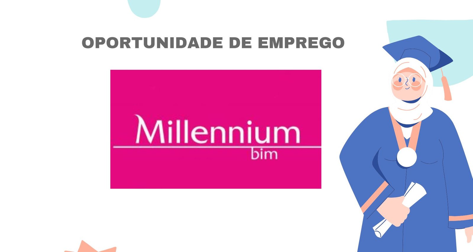 O Millennium Bim Está a Recrutar novo Pessoal - Sovagas