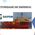 A Saipem abre (03) Vagas de Emprego em Diversas áreas