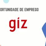 A GIZ Mozambique abre (02) Vagas de Emprego em diferentes areaa